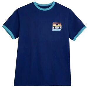 Walt Disney World Most Magical Place On Earth Adult Ringer Shirt Sz M